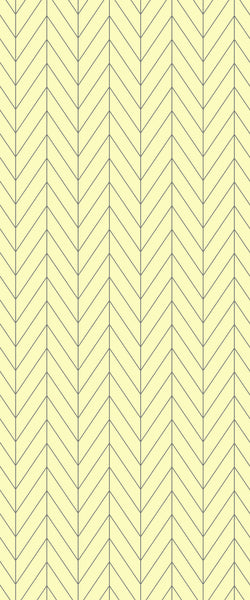 Yellow Chevron Tile Acrylic Shower Panel 2440mm x 1220mm ( 3mm Thick)