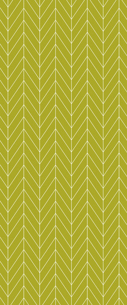 Yellow Chevron Tile Acrylic Shower Panel 2440mm x 1220mm ( 3mm Thick)