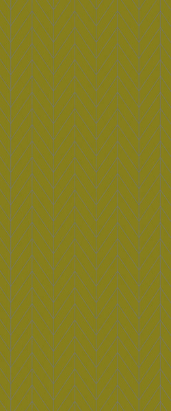 Yellow Chevron Tile Acrylic Shower Panel 2440mm x 1220mm ( 3mm Thick)