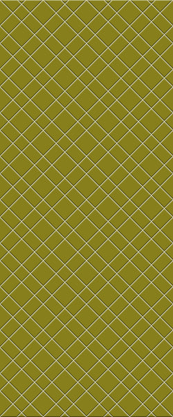 Yellow Basket Weave Tile Acrylic Shower Panel 2440mm x 1220mm ( 3mm Thick) - CladdTech