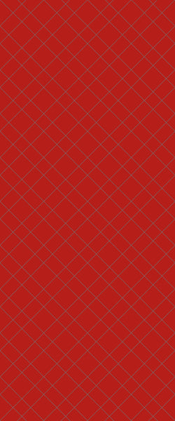 Red Basket Weave Tile Acrylic Shower Panel 2440mm x 1220mm ( 3mm Thick) - CladdTech