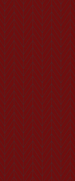 Red Chevron Tile Acrylic Shower Wall Panel 2440mm x 1220mm ( 3mm Thick) - CladdTech