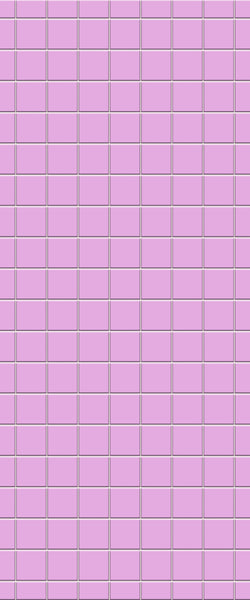 Pink Checkerboard Tile Acrylic Shower Wall Panel 2440mm x 1220mm ( 3mm Thick) - CladdTech