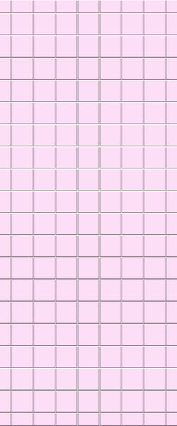 Pink Checkerboard Tile Acrylic Shower Wall Panel 2440mm x 1220mm ( 3mm Thick) - CladdTech