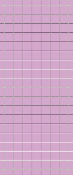 Pink Checkerboard Tile Acrylic Shower Wall Panel 2440mm x 1220mm ( 3mm Thick) - CladdTech