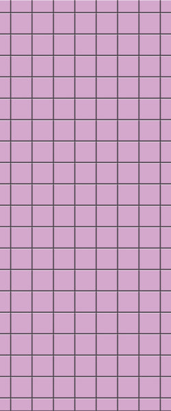 Pink Checkerboard Tile Acrylic Shower Wall Panel 2440mm x 1220mm ( 3mm Thick) - CladdTech